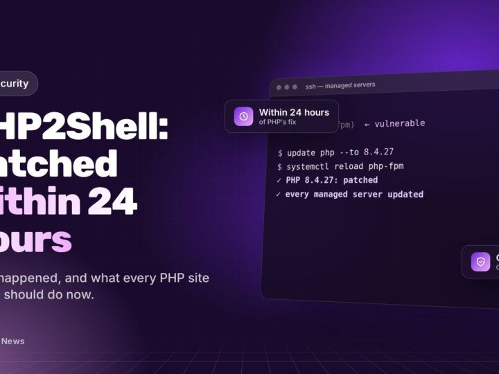 PHP2Shell: patched within 24 hours: illustration for the Purple Prince news article
